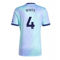 Echipament fotbal Arsenal Ben White #4 Tricou Treilea 2024-25 maneca scurta